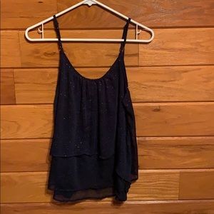 Navy blue tank top
